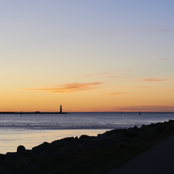 Warnemünde am Abend – Hafen