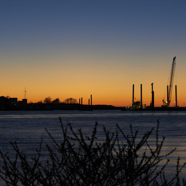 Warnemünde am Abend – Hafen